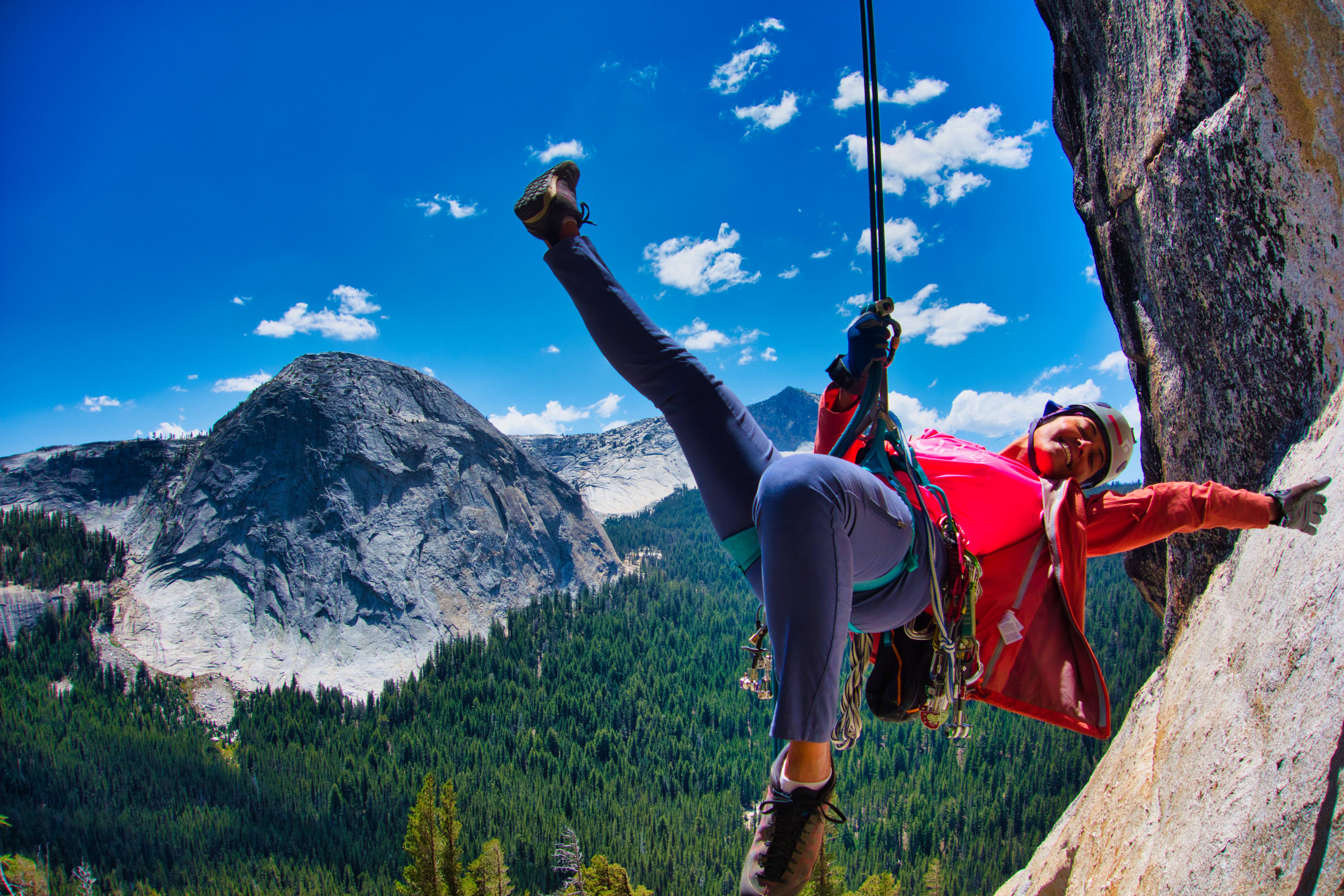 West Crack on Daff Dome (5.9) & Yosemite – Dasherton Climbs