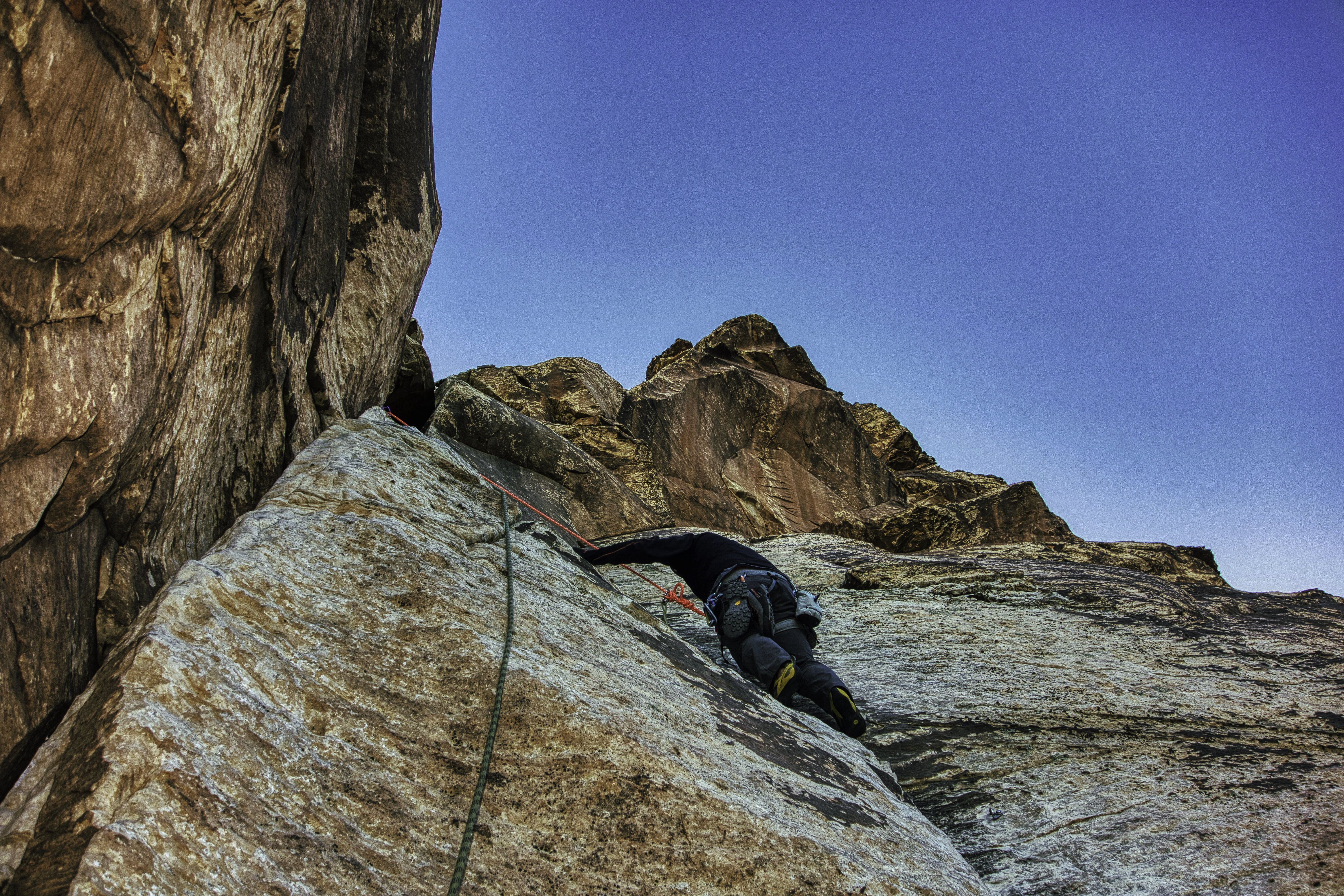 Frogland (5.8) – Dasherton Climbs
